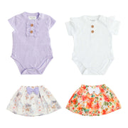 Body Vestido P/ Bebe