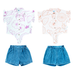 Conjunto P/ Ninas 2Pcs