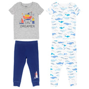 Pijama M/ Corta +  Pantalón Largo