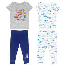 Pijama M/ Corta +  Pantalón Largo