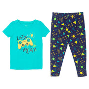 Pijama M/ Corta +  Pantalón Largo