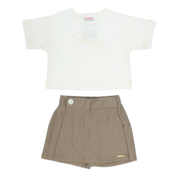 Blusa + Falda Pantalon