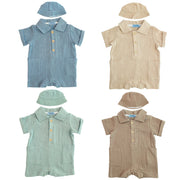 Romper + Sombrero P/ Bebe