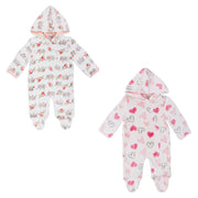 Body M/ Larga Con Capucha P/ Bebe