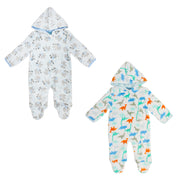 Body M/ Larga Con Capucha P/ Bebe