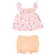 Conjunto Con Pantalón Corto Niña