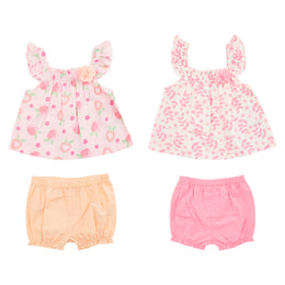 Conjunto Con Pantalón Corto Niña