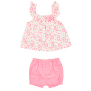 Conjunto Con Pantalón Corto Niña