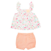 Conjunto Con Pantalón Corto Niña