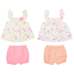 Conjunto Con Pantalón Corto Niña