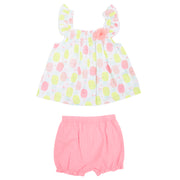 Conjunto Con Pantalón Corto Niña
