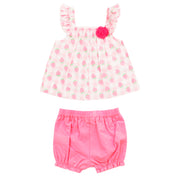 Conjunto Con Pantalón Corto Niña