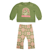 Conjunto Manga Larga Y Pantalón