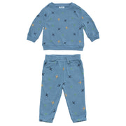 Conjunto Manga Larga Y Pantalón