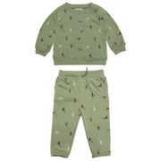 Conjunto Manga Larga Y Pantalón