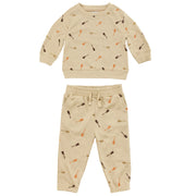 Conjunto Manga Larga Y Pantalón