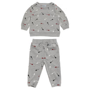 Conjunto Manga Larga Y Pantalón