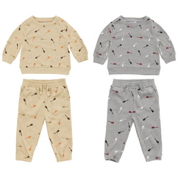 Conjunto Manga Larga Y Pantalón