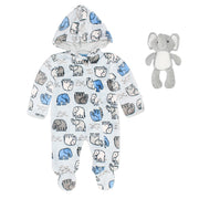 Body Con Capucha Y Peluche