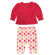 Conjunto Manga Larga Y Pantalón