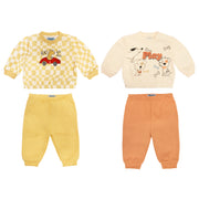 Conjunto Manga Larga Y Pantalón