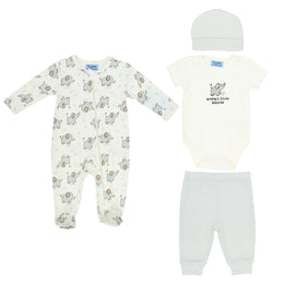 Body Manga Larga / Corta + Pantalón Largo + Gorro