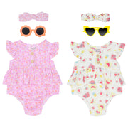 Body Manga Corta + Diadema + Gafas