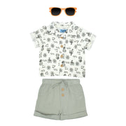 Camisa + Pantalón Corto + Lentes