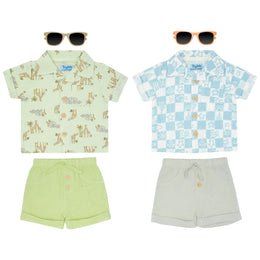 Camisa + Pantalón Corto + Lentes