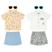 Camisa + Pantalón Corto + Lentes