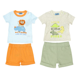 Sueter Manga Corta + Pantalón Corto