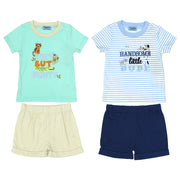 Sueter Manga Corta + Pantalón Corto