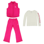 Conjunto Con Chaleco Niña