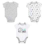 Body M/ Corta P/ Bebe 3pk