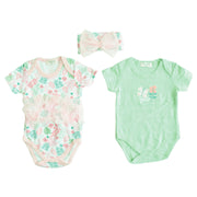Body M/ C + Vincha 2pk