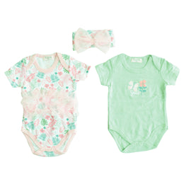 Body M/ C + Vincha 2pk