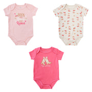 Body M/ Corta P/ Bebe 3Pk