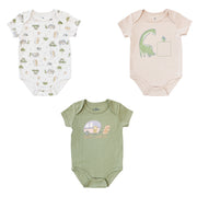 Body M/ Corta P/ Bebe 3Pk