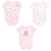 Body M/Corta P/ Bebe 3 Pk