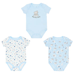 Body M/Corta P/ Bebe 3 Pk