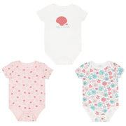 Body M/Corta P/ Bebe 3 Pk