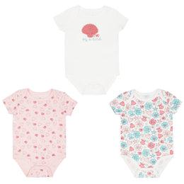 Body M/Corta P/ Bebe 3 Pk