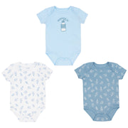 Body M/Corta P/ Bebe 3 Pk