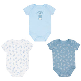 Body M/Corta P/ Bebe 3 Pk