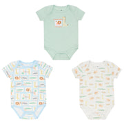 Body M/Corta P/ Bebe 3 Pk