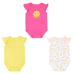 Body M/Corta P/ Bebe 3 Pk