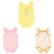 Body M/Corta P/ Bebe 3 Pk