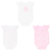 Body M/Corta P/ Bebe 3 Pk