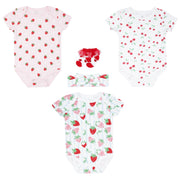 Body Manga Corta + Diadema + Medias 3pk