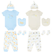 Body M/Corta + Pantalón Largo + Gorro +  Medias +